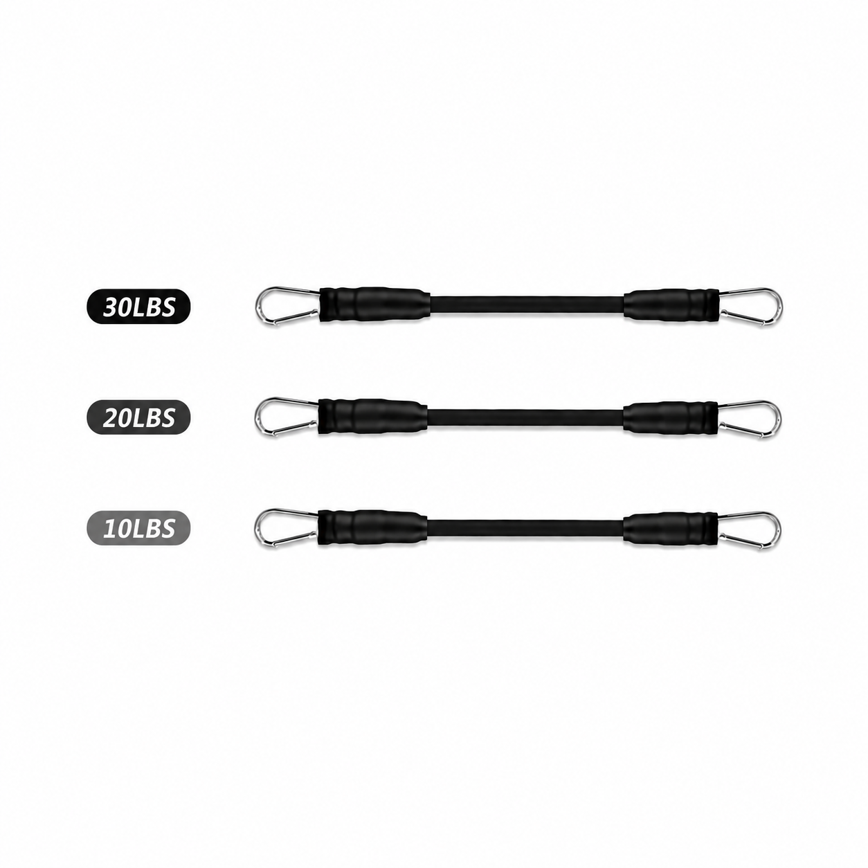Ankle resistance band set
